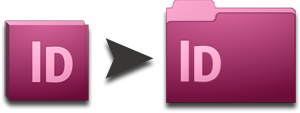Drag InDesign icon to InDesign folder