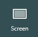 Screen Charm Icon
